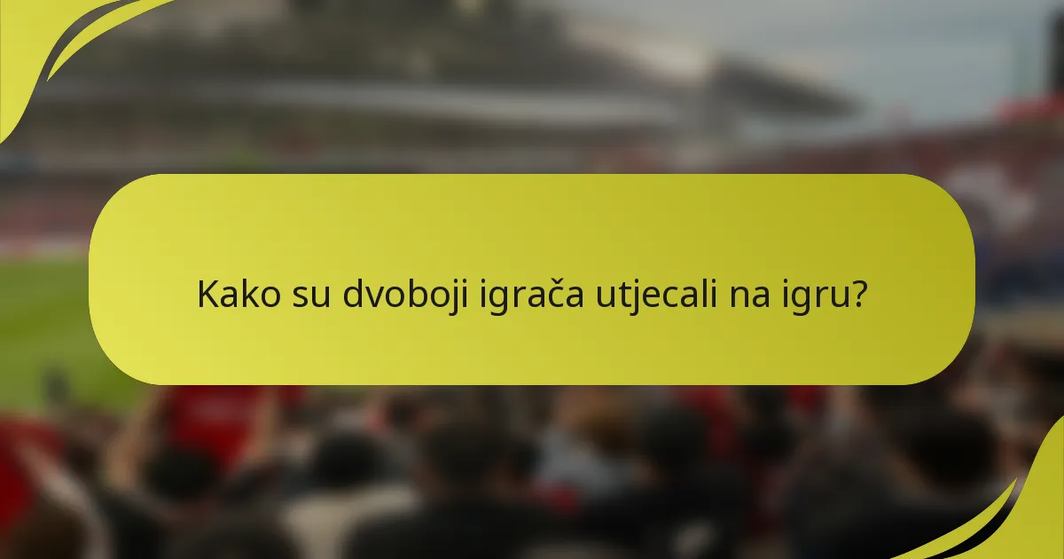 Kako su dvoboji igrača utjecali na igru?